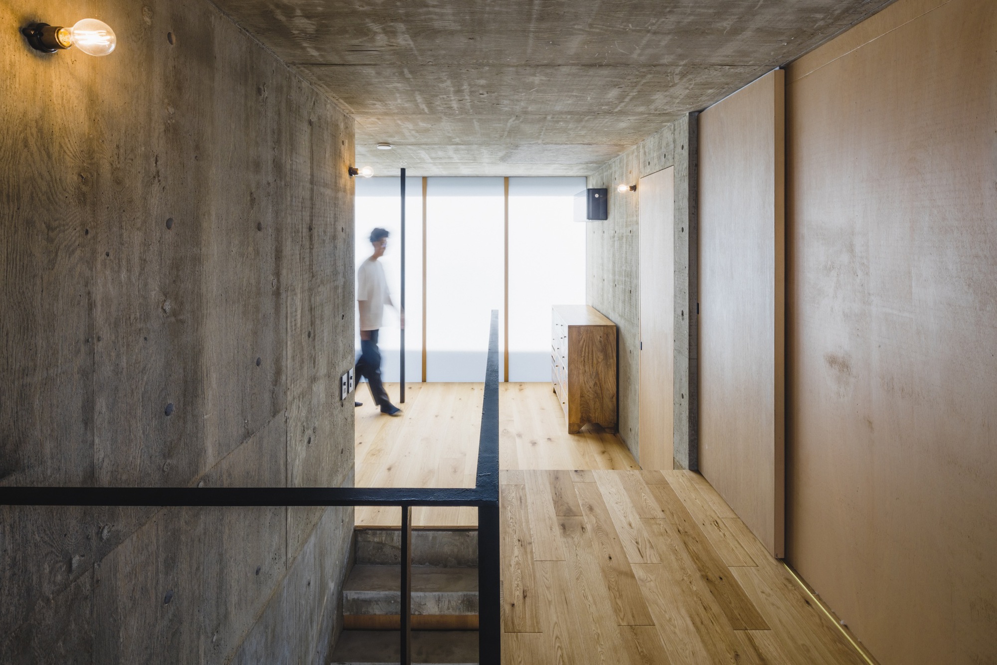 Patterned House Gallery of Check Patterned House / IGArchitects - 15