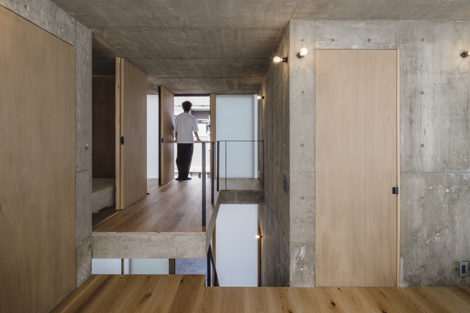 Patterned House Gallery of Check Patterned House / IGArchitects - 14