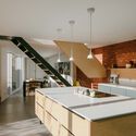 Bridleway House / Guttfield Architecture - Interior Photography, Kitchen, Beam, Chair