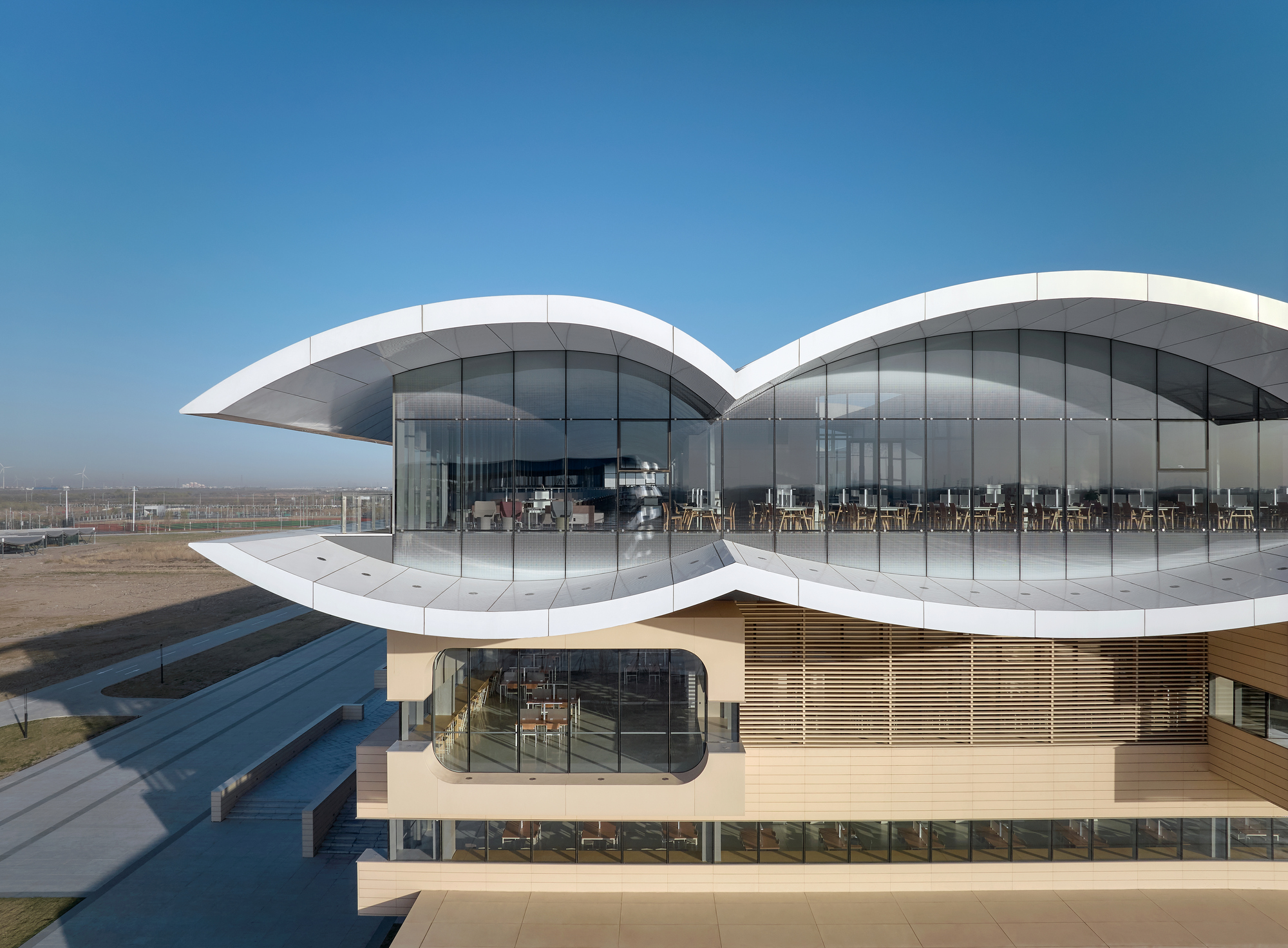 Gallery of Library and School Gate of CAUC / TJAD Original Design ...