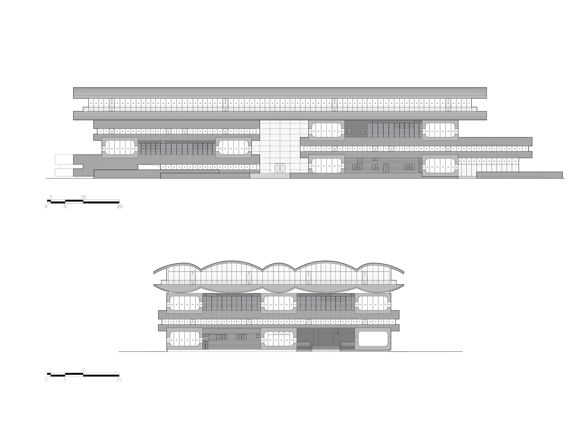 Gallery of Library and School Gate of CAUC / TJAD Original Design ...