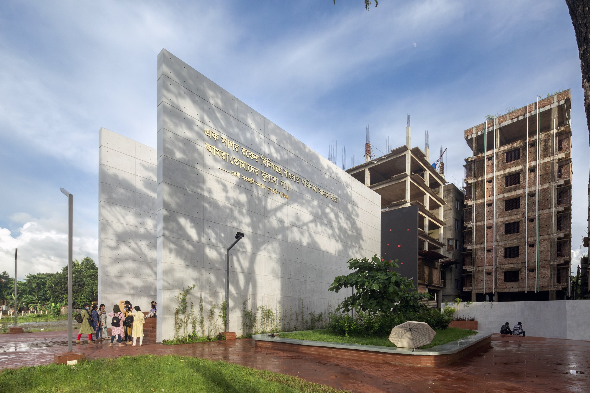 Gallery of Feni College Boddhobhumi Sritisthombho Complex / Vector ...