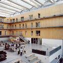 Escuela de Diseño de Nantes / Marc Mimram - Fotografía interior, Universidad, Escaleras, Fachada, Fijación Vigas
