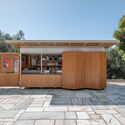 Demountable Pavilions for the Odeon Herodes Atticus / FLUX office - Exterior Photography, Pavilion, Deck, Door, Facade, Bench