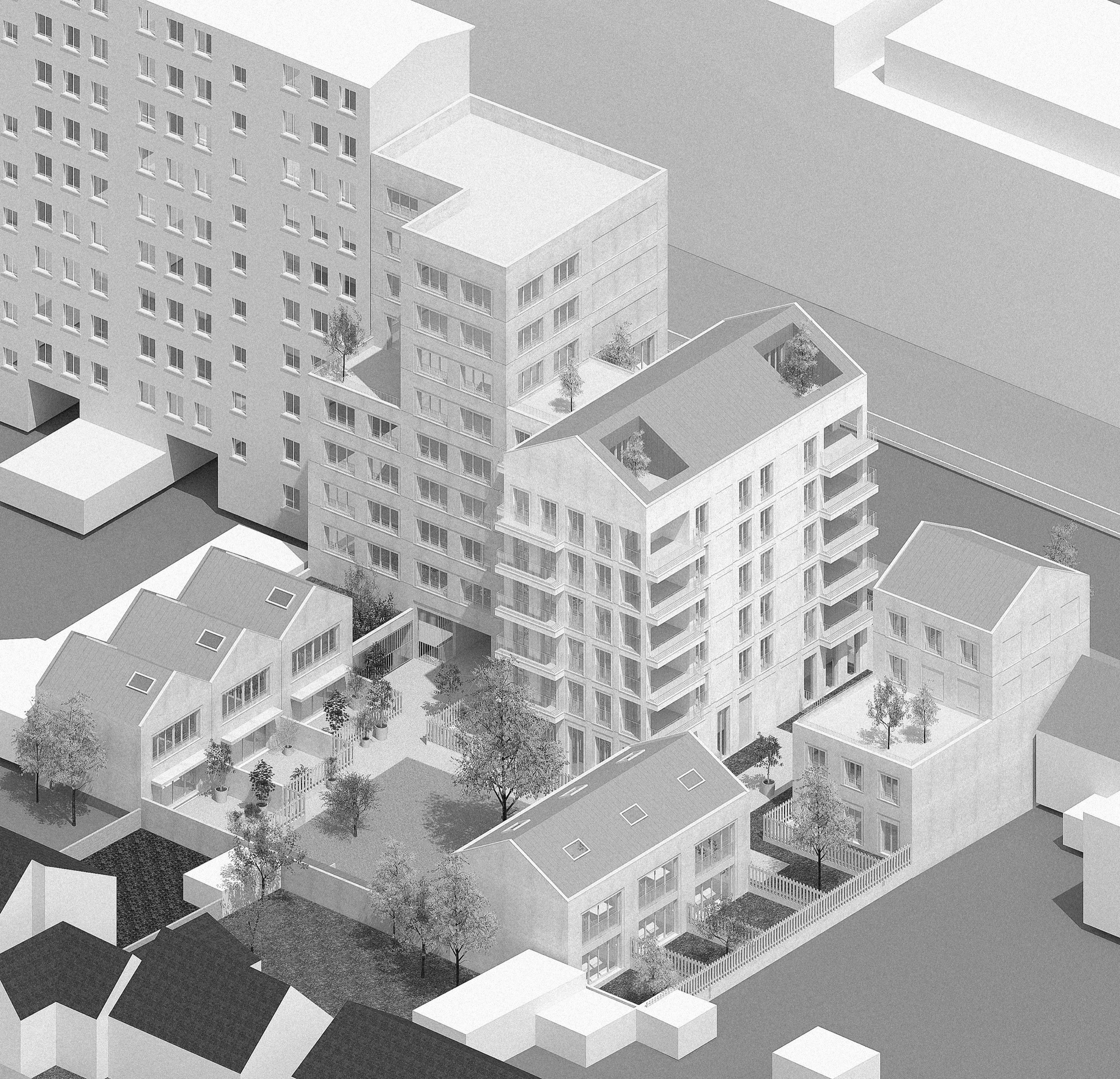 Gallery of Alma Street Housing / palast 17