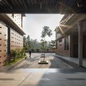 National School of Business Bangalore / HabitArt Architecture Studio - Interior Photography, University, Courtyard, Facade, Arch