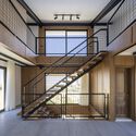 Abra Garden House / White Cube Atelier - Interior Photography, Houses, Stairs, Facade, Beam, Door, Handrail