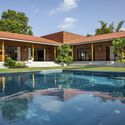 Sitish Parikh Farmhouse / Dipen Gada and Associates - Exterior Photography, Houses, Courtyard, Facade, Door, Lighting