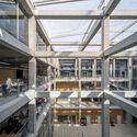 斯文堡国际海事学院 / C.F. Møller + EFFEKT - 室内图, 厨房, 梁, 钢