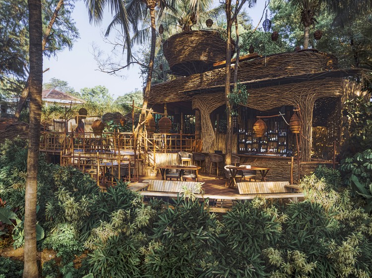 Restaurante Como Agua / Otherworlds - Fotografia de Exterior, Floresta