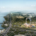 UNStudio 公布‘和平公园摩天轮’设计方案，重新定义首尔天际线 - Image 3 of 4