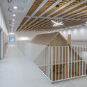 Home for The Homeless / xystudio - Interior Photography, Healthcare , Handrail, Beam, Facade