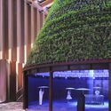 Dutch Pavilion Dubai / V8 Architects - Exterior Photography, Pavilion, Garden, Facade, Beam, Bench