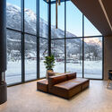 Sport Hotel Bovec / SoNo Arhitekti - Interior Photography, Living Room, Table