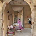Stone House / Sketch Design Studio - Interior Photography, Sustainability, Door, Arch, Arcade, Column, Facade, Chair, Bench