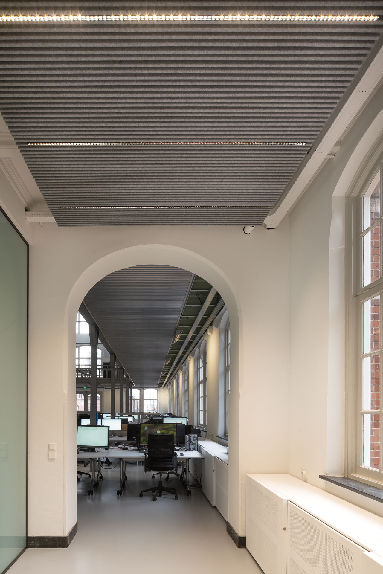 Gallery of Line by Line: Suspended Ceilings that Blend Acoustics and ...