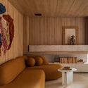 Casa Serena / Módulo 4 Arquitetura - Fotografia de Interiores, Sala de Estar, Sofá, Madeira