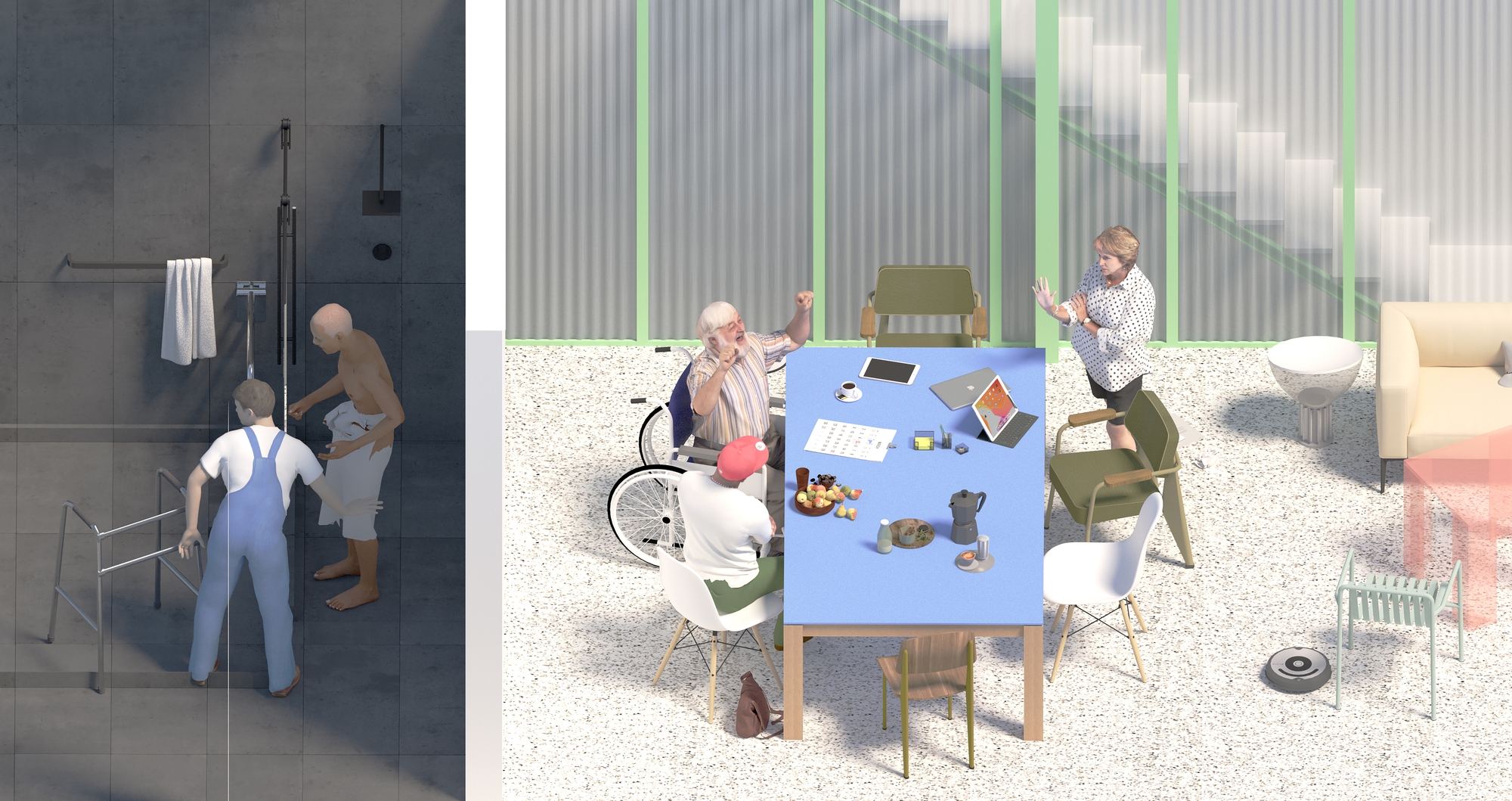 画廊 Beyond-the-family Kin 之家 / Ignacio G. Galán + OF Architects - 15