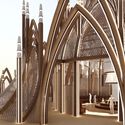 Burning Man Reveals the 2024 Temple, Designed with Neo-Gothic and Khaizaran Influences - Image 1 of 4