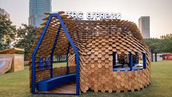 TAG ESPRESSO 陆家嘴咖啡节快闪店设计 / 有余建筑 + TUO建筑设计事务所