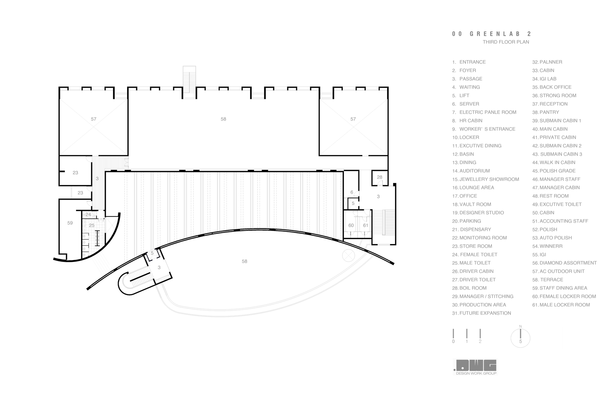 Gallery of Greenlab Diamonds Factory / Design Work Group 30