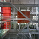 Hiroshima Nishi Fire Station / Riken Yamamoto - Interior Photography, Stairs, Facade, Glass, Steel, Handrail