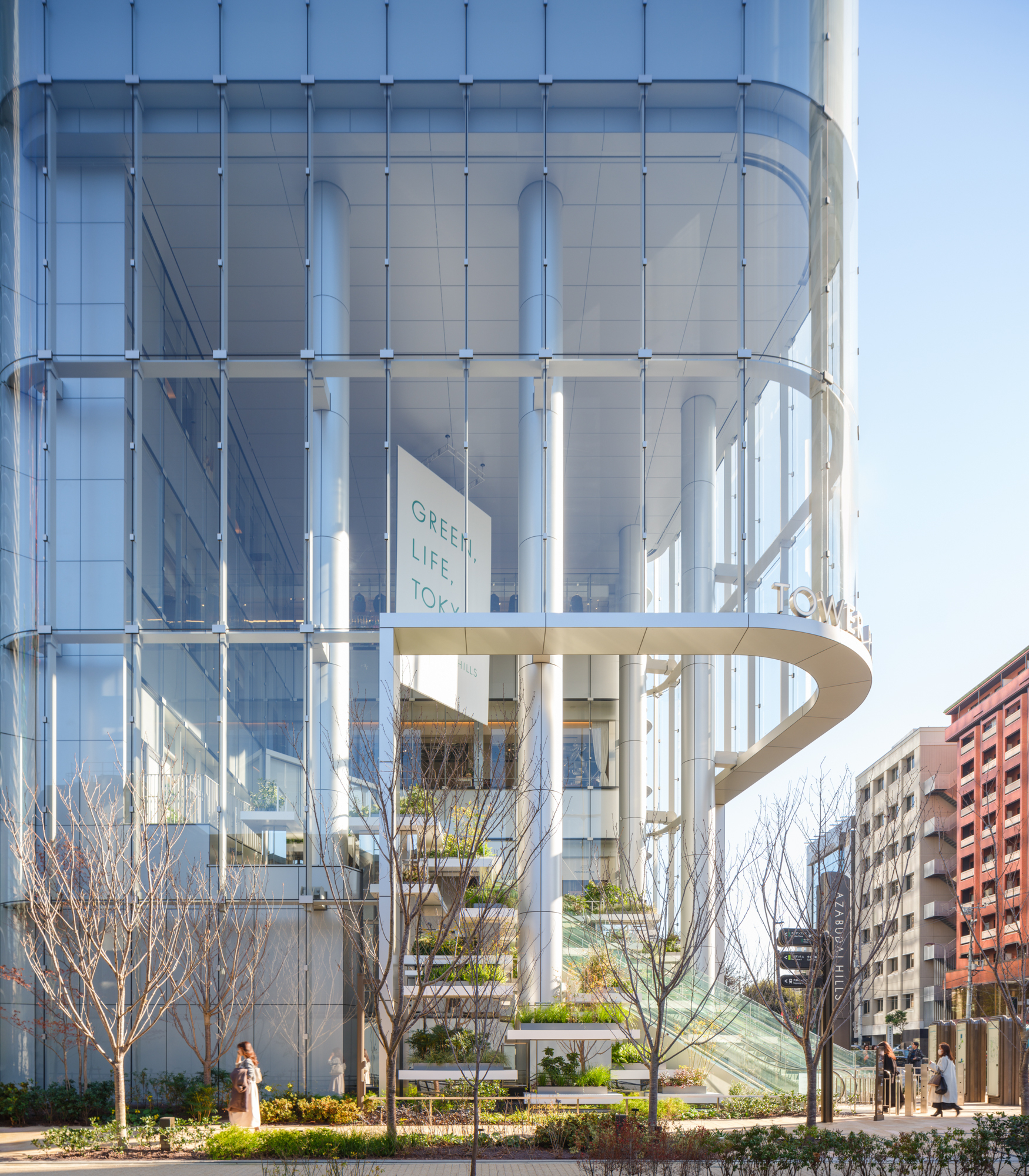 画廊日本最高摩天大楼， Perri Clarke & Partners'东京森JP大厦