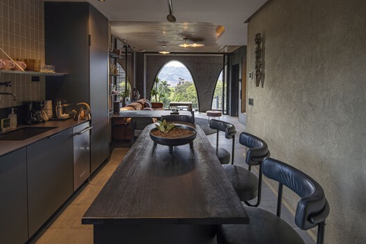 Gotham House / Plan:b arquitectos - Interior Photography, Table, Chair