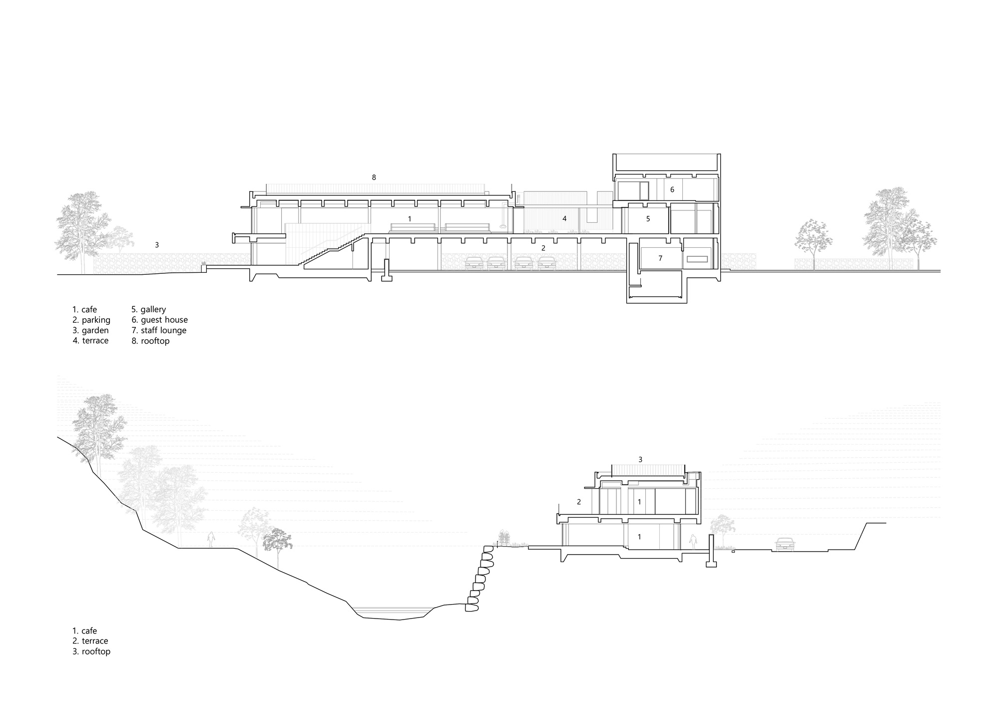 Gallery of Dot Line Plan Coffee Shop / ODDs&ENDs architects - 20