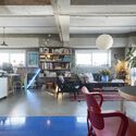 Tokyo Blue Apartment Renovation / ROOVICE - Interior Photography, Table, Shelving, Chair