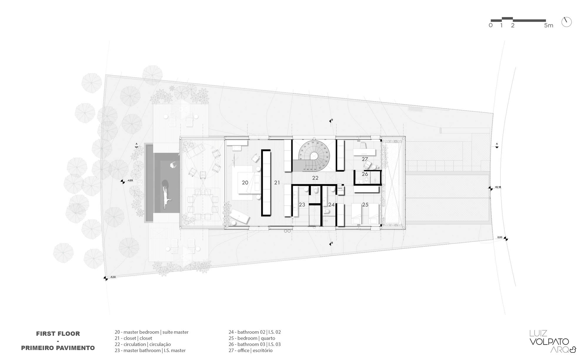 Galería de Casa Bürgel / Luiz Volpato Arquitetura - 20