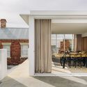 Hanover Cottage Garden Room / Studio Ilk Architecture + interiors - Interior Photography, Dining room, Wood, Windows, Chair, Facade
