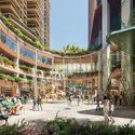 Foster + Partners Unveils Net-Zero, Mixed-Use Development in London, UK - Imagen 3 de 4