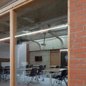 CPFB Education Center / archipelago - Interior P،tography, Dining room, Windows, Chair, Beam