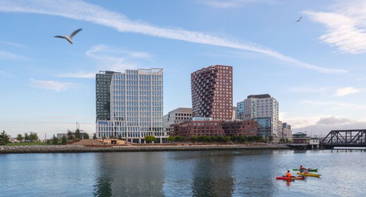 Visa's Market Support Center / Henning Larsen - Exterior Photography, Waterfront, Cityscape
