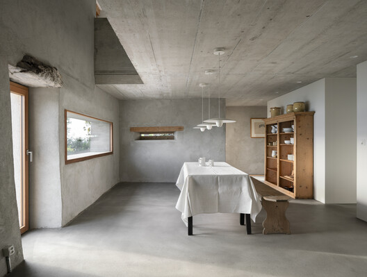 Alpine Chalet  CPL / Ralph Germann architectes - Interior Photography, Beam
