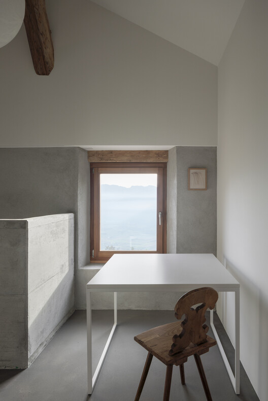 Alpine Chalet  CPL / Ralph Germann architectes - Interior Photography, Table, Windows, Chair