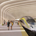 Foster + Partners y Arup revelan los diseños de las primeras estaciones de tren de alta velocidad de California - Imagen 4 de 10