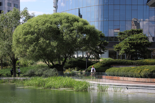 北京亮马河滨水景观廊道 / AECOM - 建筑图, 滨水