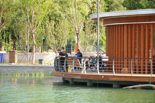 北京亮马河滨水景观廊道 / AECOM - 建筑图, 滨水