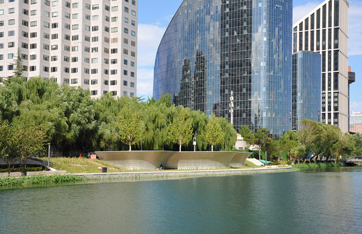 北京亮马河滨水景观廊道 / AECOM - 建筑图, 视窗, 滨水, 城市