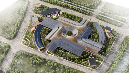 Beta Realities Unveils Master Plan for Circular Energy Park in Jinan, China Beta Realities Unveils Master Plan for Circular Energy Park in Jinan, China - Image 2 of 14