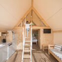 TipiTop Tents, Glamping Tents / Canobardin - Fotografía interior, Cabañas & Lodges, Fijación Vigas