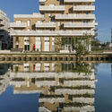 Rives de l'Ourcq Housing / Brenac & Gonzalez & Associés - Exterior Photography, Waterfront, Facade