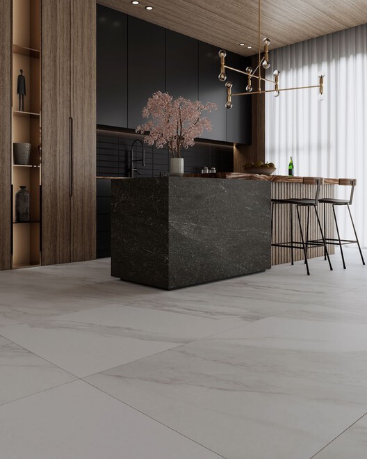 La esencia de los materiales naturales: Explorando porcelanatos tipo piedra en ambientes residenciales - Imagen 5 de 10