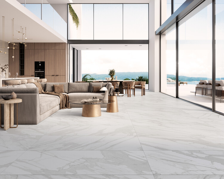 La esencia de los materiales naturales: Explorando porcelanatos tipo piedra en ambientes residenciales - Imagen 1 de 10