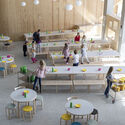 Escuela comunitaria Kalvebod / Lundgaard & Tranberg Architects - fotografía de interiores, mesas, sillas