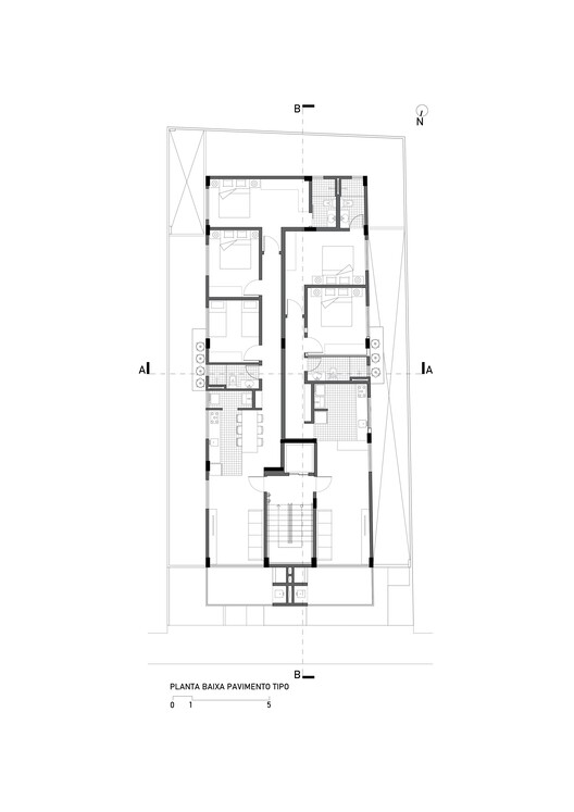 Edifício Residencial N8 / PJV Arquitetura - Imagem 24 de 38