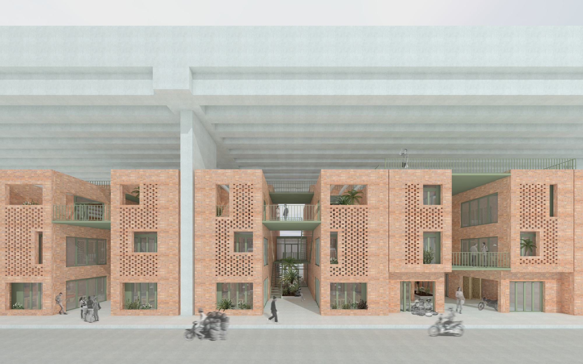 Gallery of Under Bridge: Winners of Buildner's 17th Affordable Housing ...