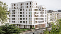 50 Apartments and Office at Coligny / MU Architecture